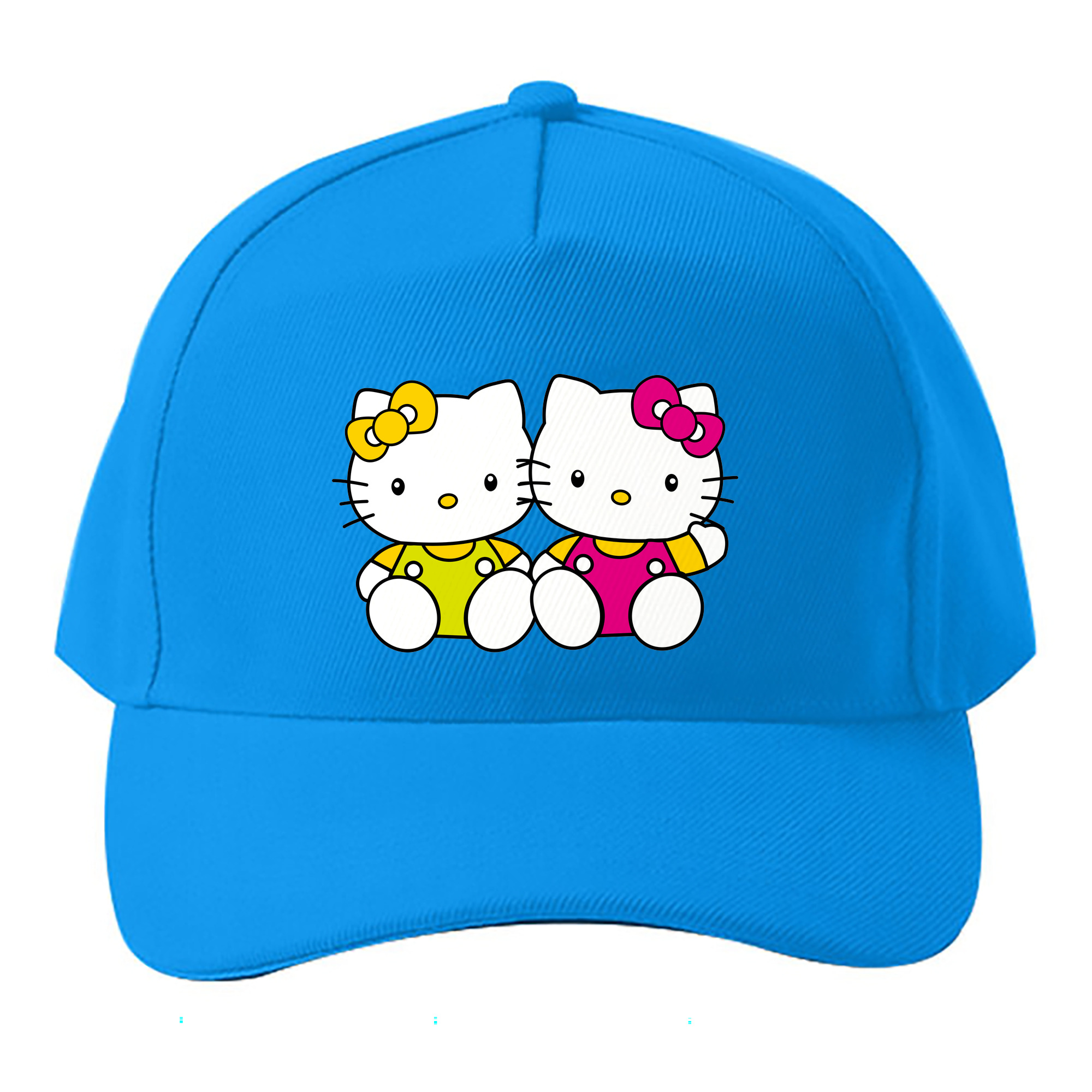 （画像用） Hello Kitty ハローキティ ベースボールキャップ 綿100％ 男女兼用 帽子 スポーツ